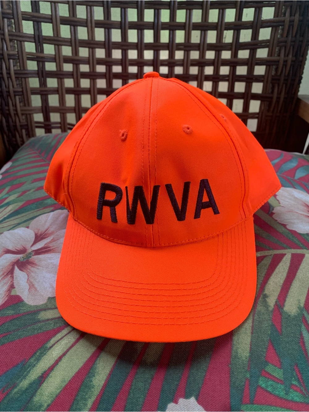 Neon Orange Baseball Cap